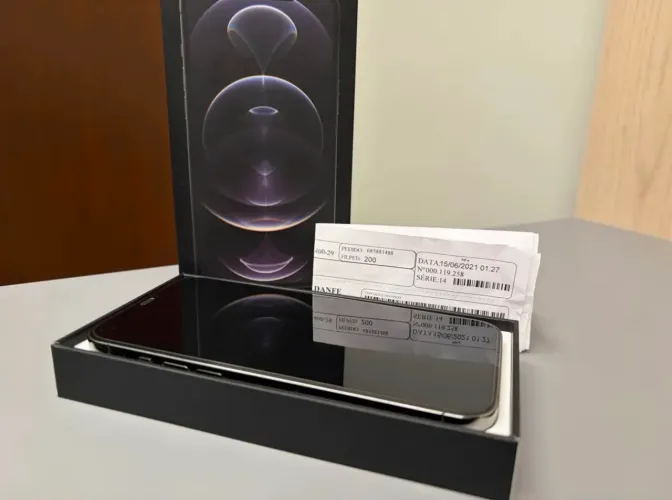 iPhone 12 Pro Max 256GB com Nota Fiscal único dono (IMPECÁVEL)