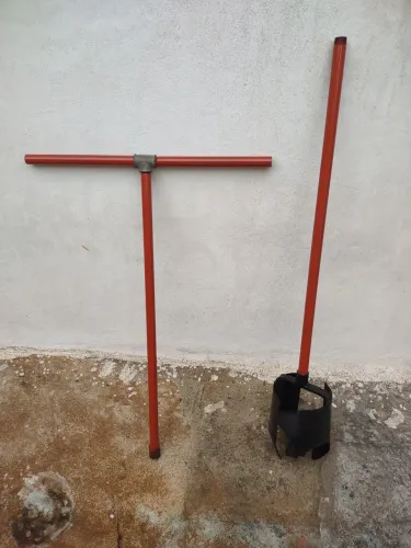 Cavadeira trado manual 8 polegadas