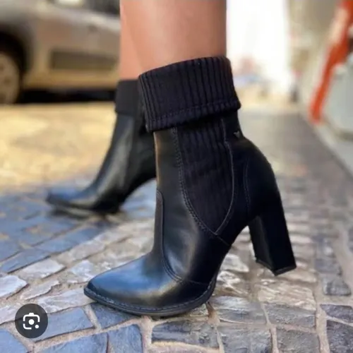 Bota Mississipi Feminina Preta - Usada Apenas 1 Vez!