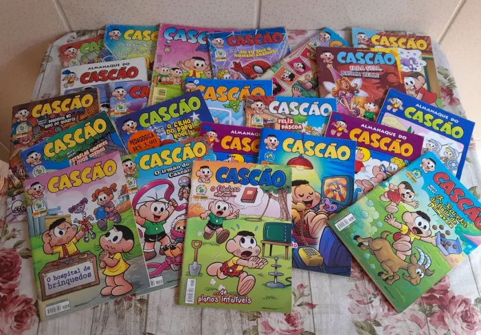 Coleção de Gibis "Cascão" - 21 Exemplares