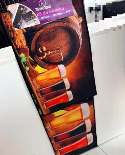 Kit de passadeira para cozinha