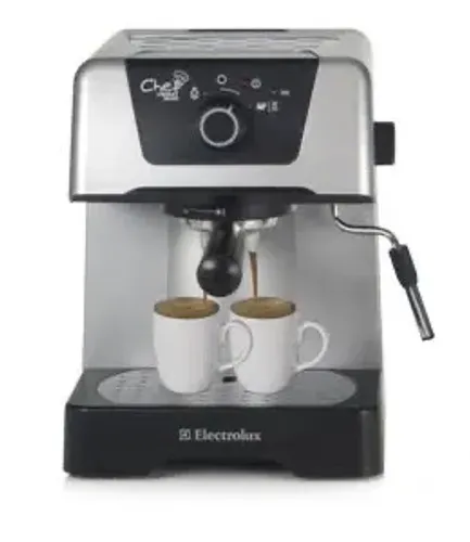 Cafeteira Expresso Electrolux Chef Crema Silver - 15 Bar