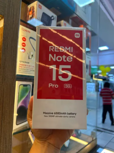 REDMI NOTE 15 PRO 5G 256GB/8RAM - NOVO