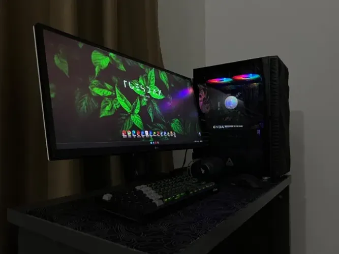 PC GAMER COMPLETO Ryzen 7 5700X (PC Gamer troco em iphone)