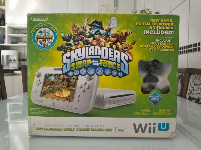 WIIU SET SKYLANDERS ZERADO ATÉ ONDE SEI O ÚNICO A VENDA EM TERRAS TUPINIQUINS VEJA FOTOS..