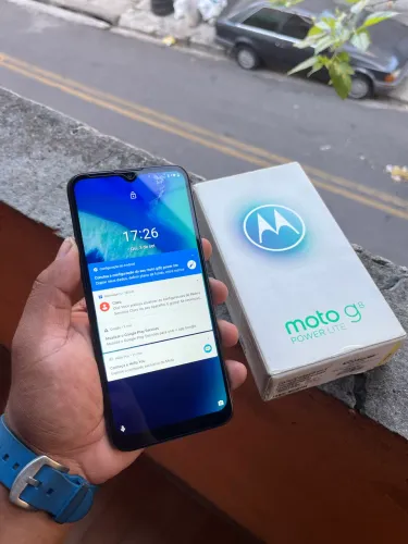 Moto g8 power lite 64gb com digital e com caixa