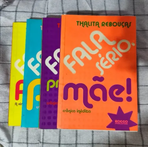 Livros série FALA SÉRIO! - Thalita Rebouças