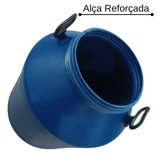 Bombona tambor plástico 50L e 60Lcom tampa 