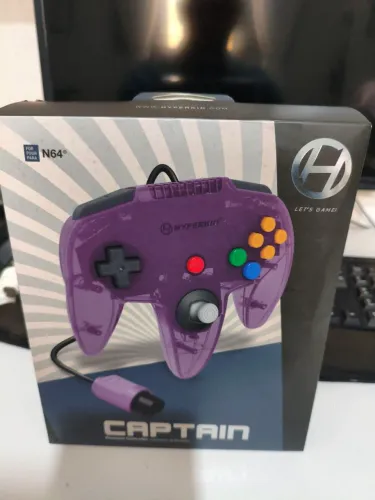 Controle n64 novo hyperkin