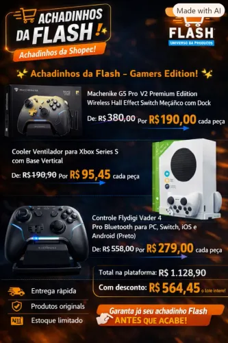 Achadinhos da Flash - Gamers Edition