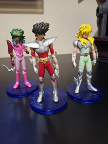 Bonecos Cavaleiros dos Zodíacos Seiya Saint