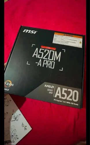 Placa Mãe a520m PRO AM4 