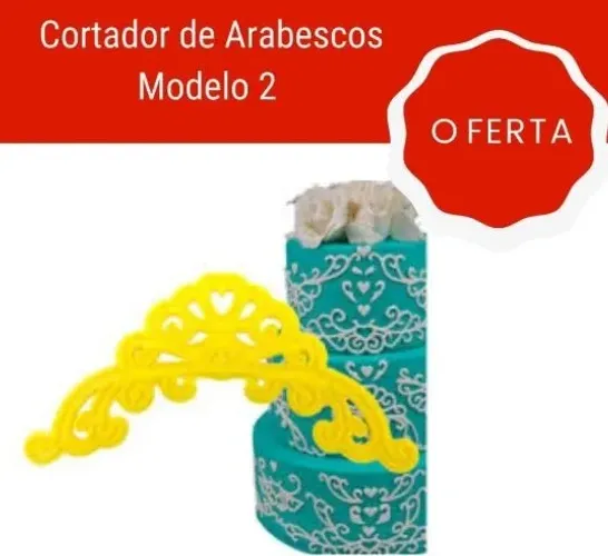 Cortador de Arabescos para Pasta Americana.