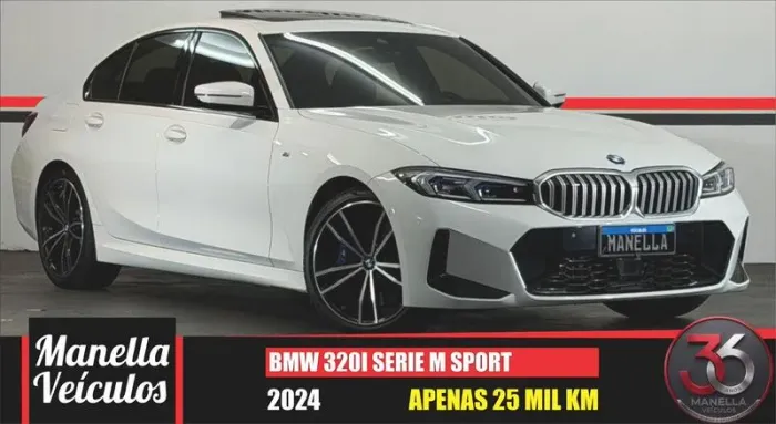 BMW 320I A 2.0 TB M Sport Activeflex 16V 4P 2024