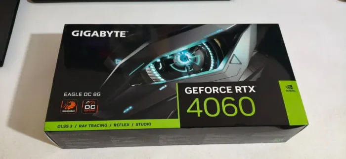 Placa da Vídeo Gigabyte RTX 4060 OC Eagle 8GB