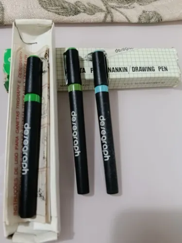 Três Caneta para Nankin 03, 05/ Drawing Pen
