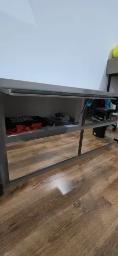 ?Armario de parede com Espelhos Decorativos Quádruplo com Moldura Bege / Cinza-Claro