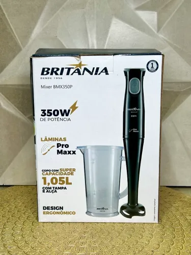 Mixer Britânia com Copo - Praticidade e eficiência na sua cozinha!
