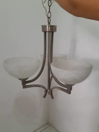 Lustre antigo de vidro