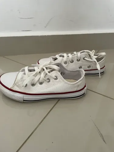 Tênis All Star Infantil - Branco - tamanho 27