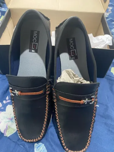 Sapato social mocassim 39 na caixa
