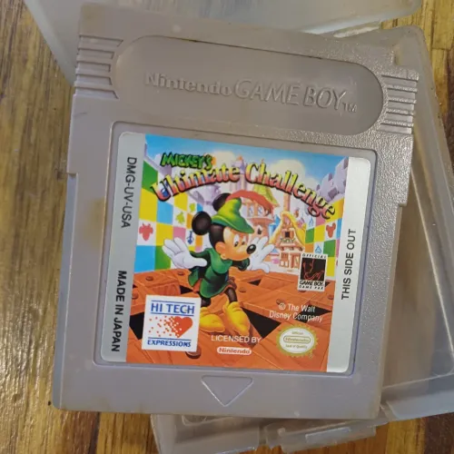 Cartucho Mickey challenge gameboy