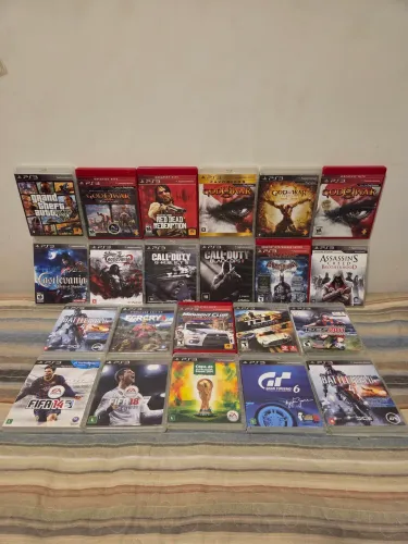 Jogos PS3 ORIGINAIS