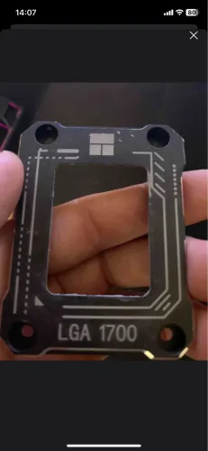 ADAPTADOR SOCKET PRA PROCESSADOR INTEL LGA 1700 Thermalright contact
