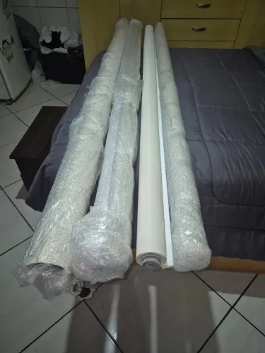 5 Persianas/cortinas rolô motorizadas