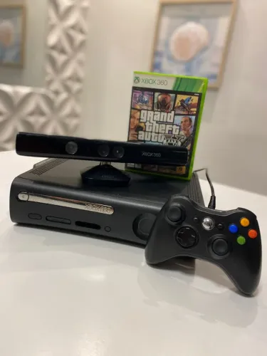 Xbox 360 Completo + Kinect + GTA V Original
