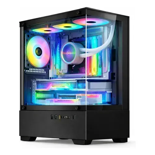 Gabinete Gamer Aquário Black