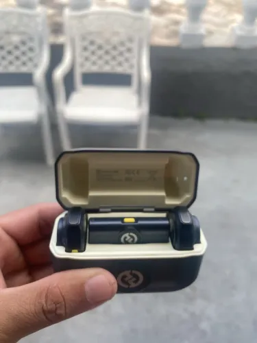 Microfone sem fio para criadores de conteúdos
