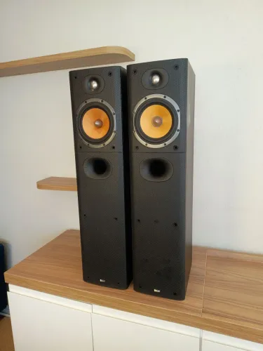 Caixa Acústica Torre B&W Bowers Wilkins DM 602.5 100w 8ohms. Em ótimo estado. LEIA MAIS: