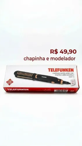 Chapinha e modelador