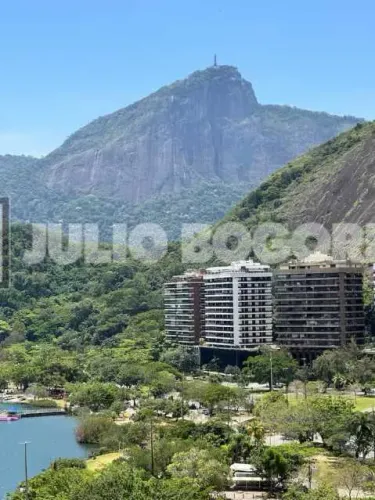 Lagoa lado Ipanema, vista deslumbrante, 3 quartos (suíte) e vaga
