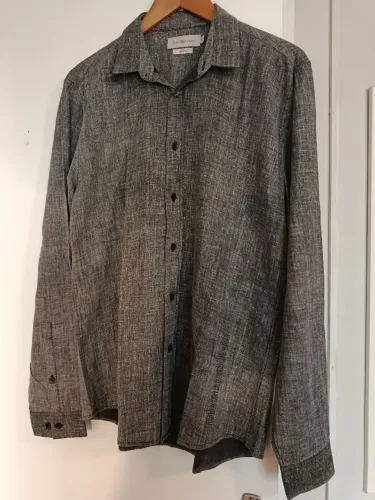 Camisa Calvin Klein cinza M