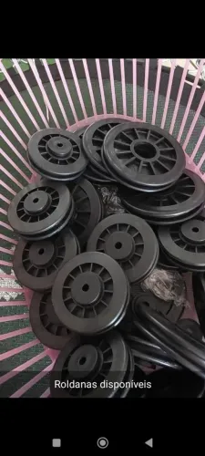 Roldanas para máquinas de musculação 