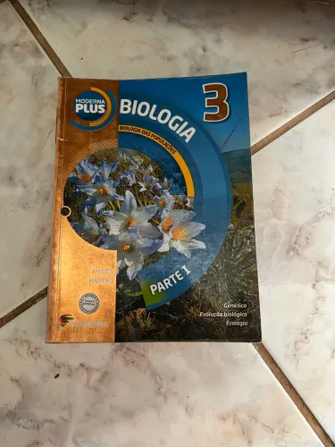 Livro moderna plus biologia