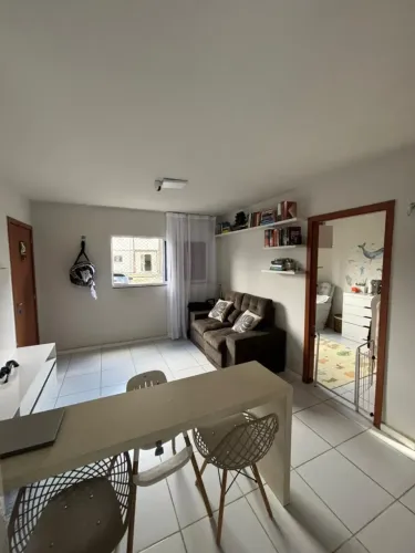 Residencial Sion c/ 55m², mobiliado, 2 quartos e 1 vaga em Una / Belém-Pa