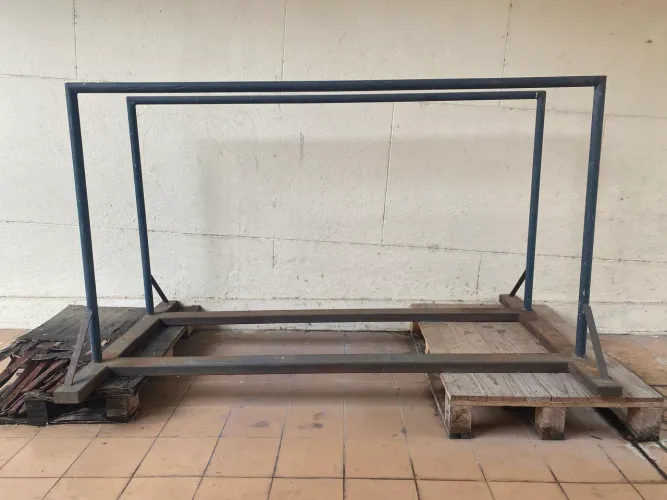 Paralela maciça para exercícios