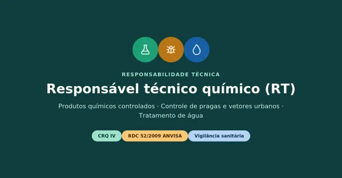 Responsável Técnico Químico