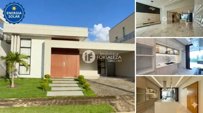 Casa exclusiva em Ecoville, Energia solar, 3 dormitórios (1 suíte), 2 vagas, lazer complet