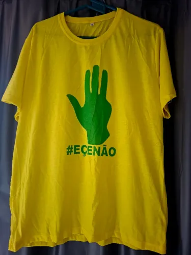 camisa oficial para o 2? turno #eçenão