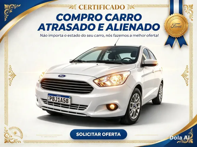 Carro com parcelas atrasada
