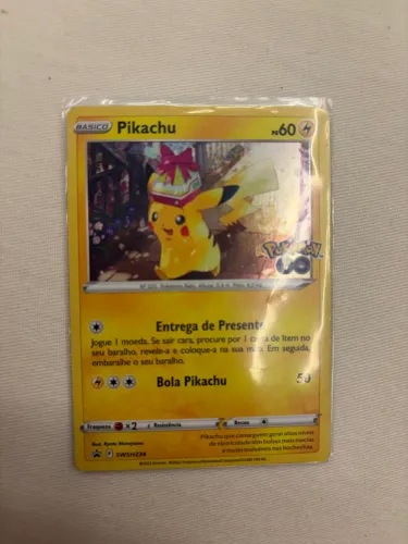Carta Pokémon Pikachu