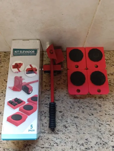 Kit Elevador Movimentador de Móveis