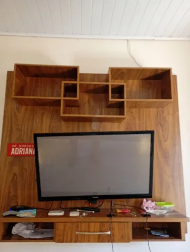 Rack com painel 