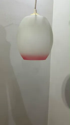 Lustre/Luminária de vidro