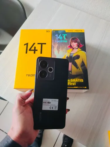 Realme 14T novo no boleto