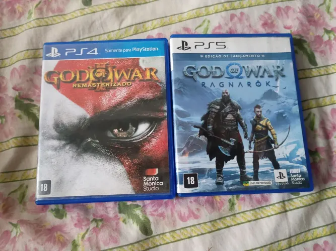 God of war 3 ps4 + God of war hagnarok ps5 